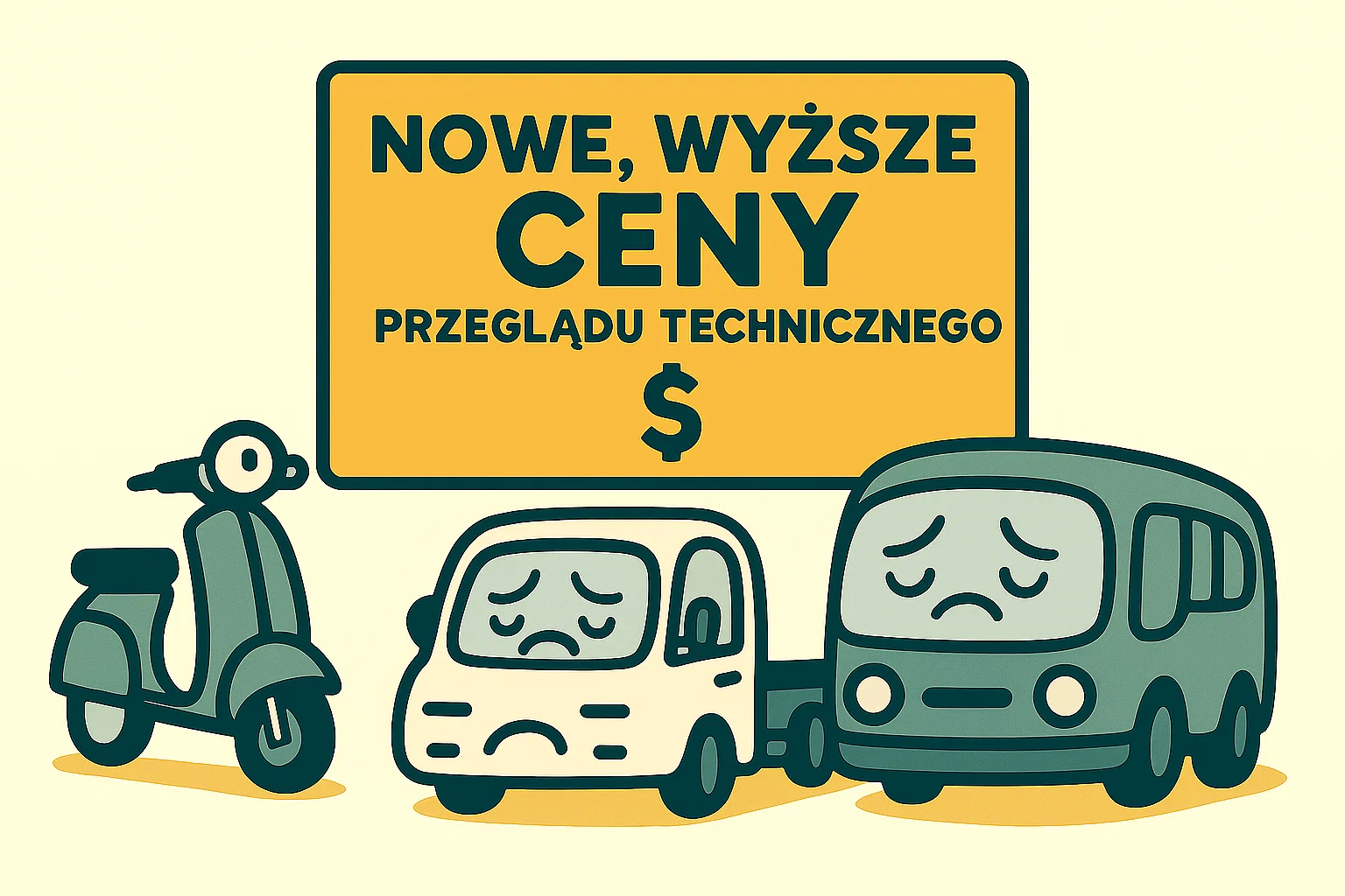 Wyższe opłaty za badania techniczne pojazdów - nowe stawki od września 2025