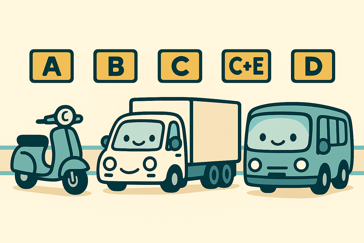 Kategorie prawa jazdy – znaczenie ograniczenia i pulapki prawne w transporcie