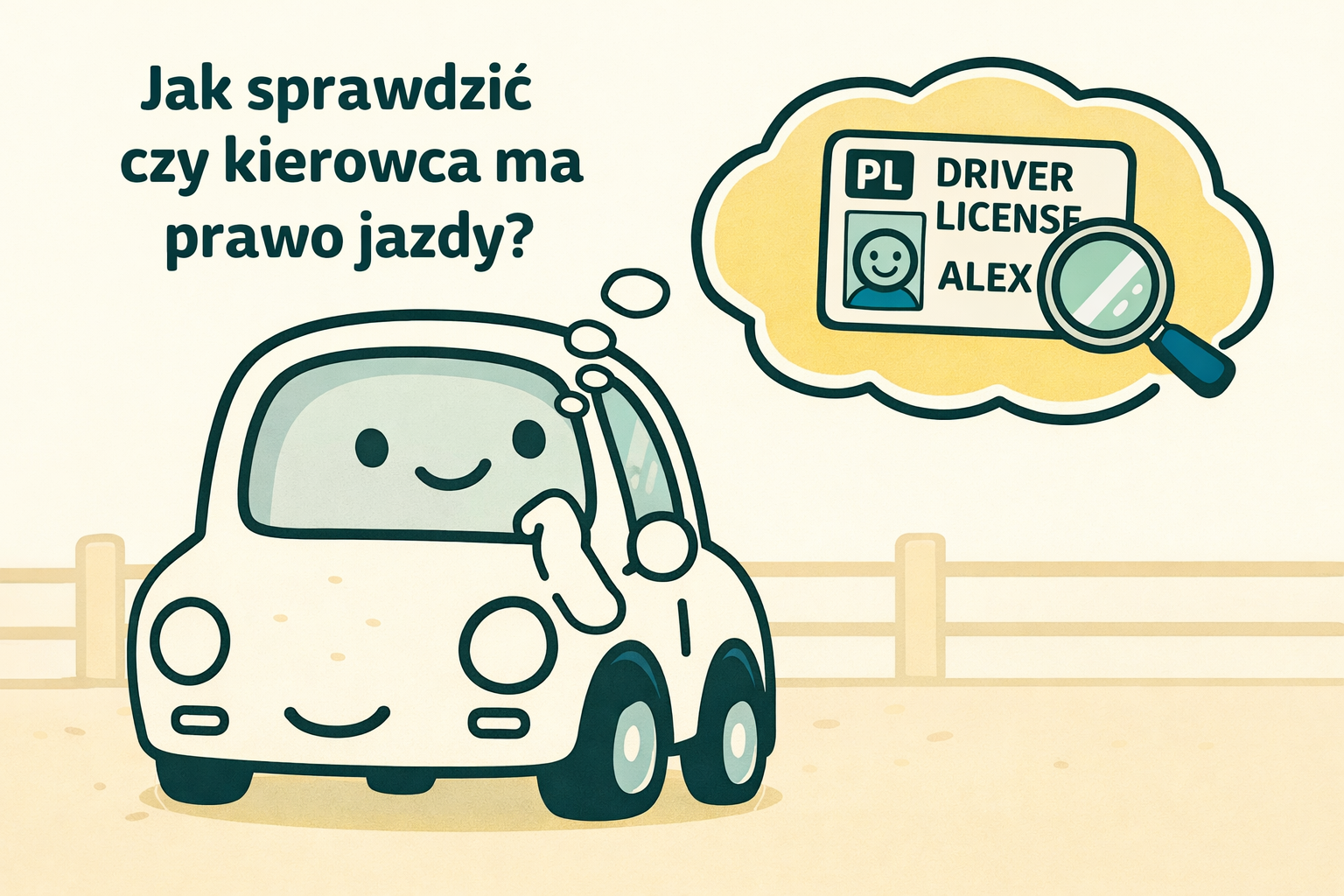 jak sprawdzić czy kierowca ma prawo jazdy?