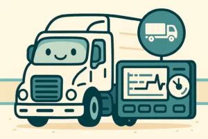 Tachograf w pojeździe ciężarowym — obowiązek rejestracji czasu pracy kierowcy w transporcie drogowym