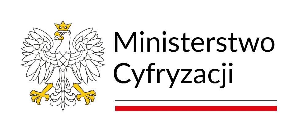 Logo Ministerstwa Cyfryzacji - certyfikacja CEPiK prawo jazdy